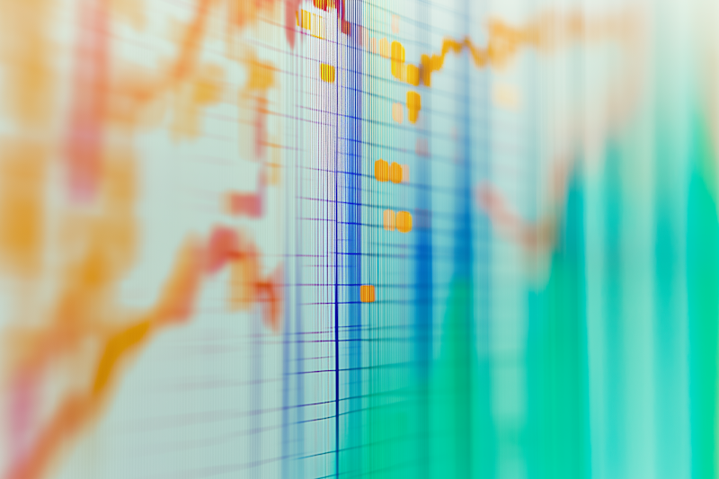 Professionelle Finanzexperten beim Portfolio-Management und Investitionsberatung